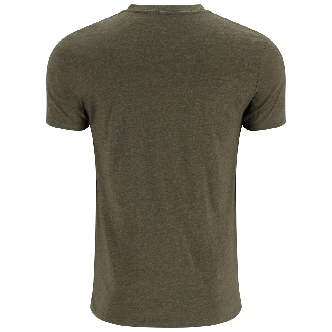 Simms Men's Trout Outline T-Shirt Loden Heather Image 02
