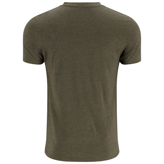 Simms Men's Trout Outline T-Shirt Loden Heather Image 02