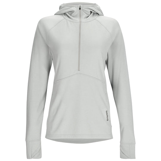 Simms Women's BugStopper Hoody Sterling Heather Image 01