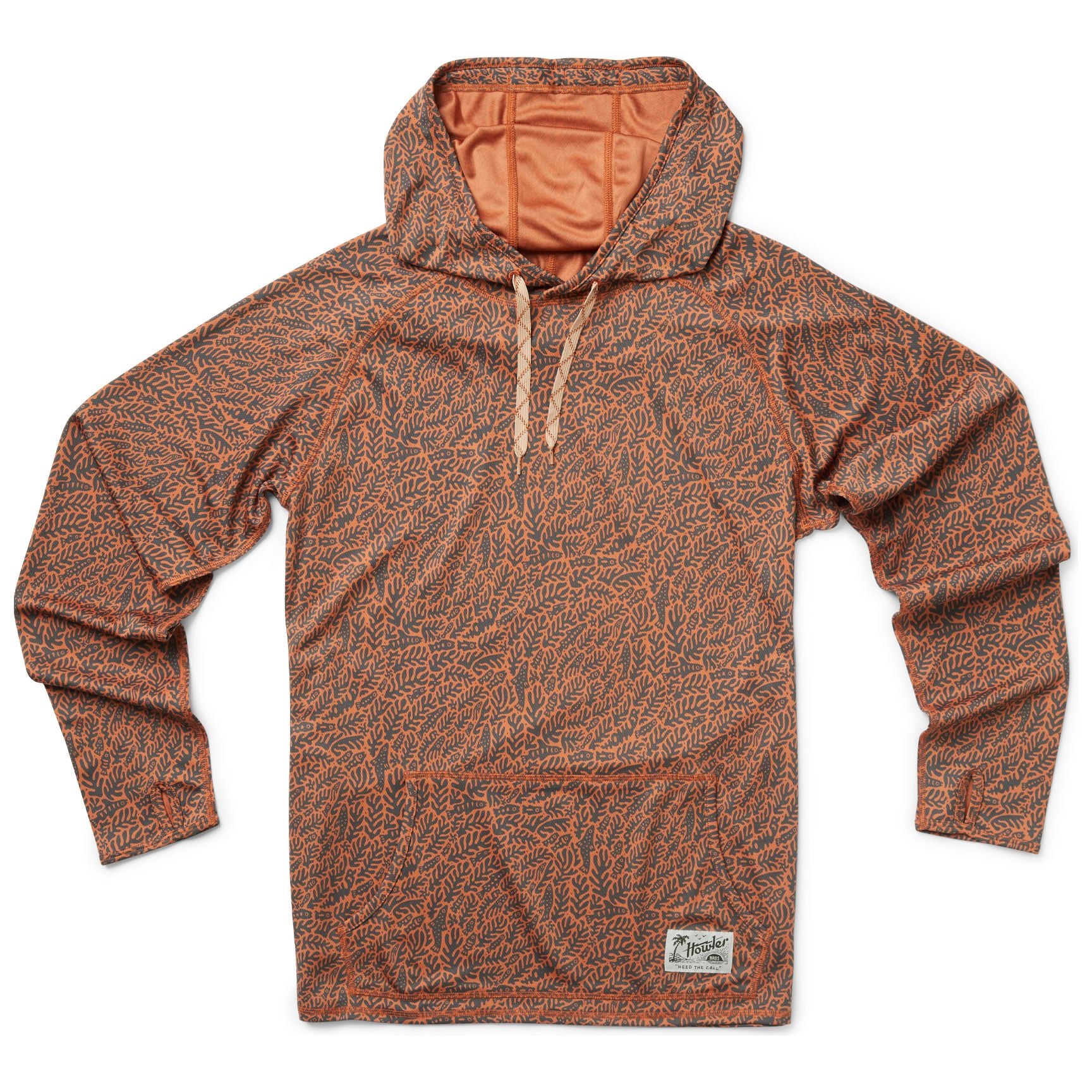 Howler Brothers Loggerhead Hoodie Ecosystem : Red Dirt Image 01