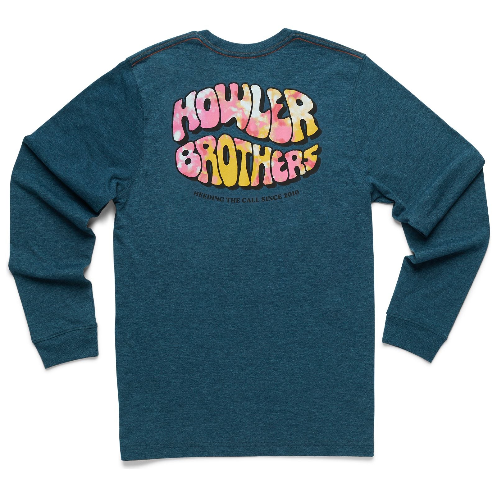 Howler Brothers Select Longsleeve T - Bubble Gum : Key Largo Image 01