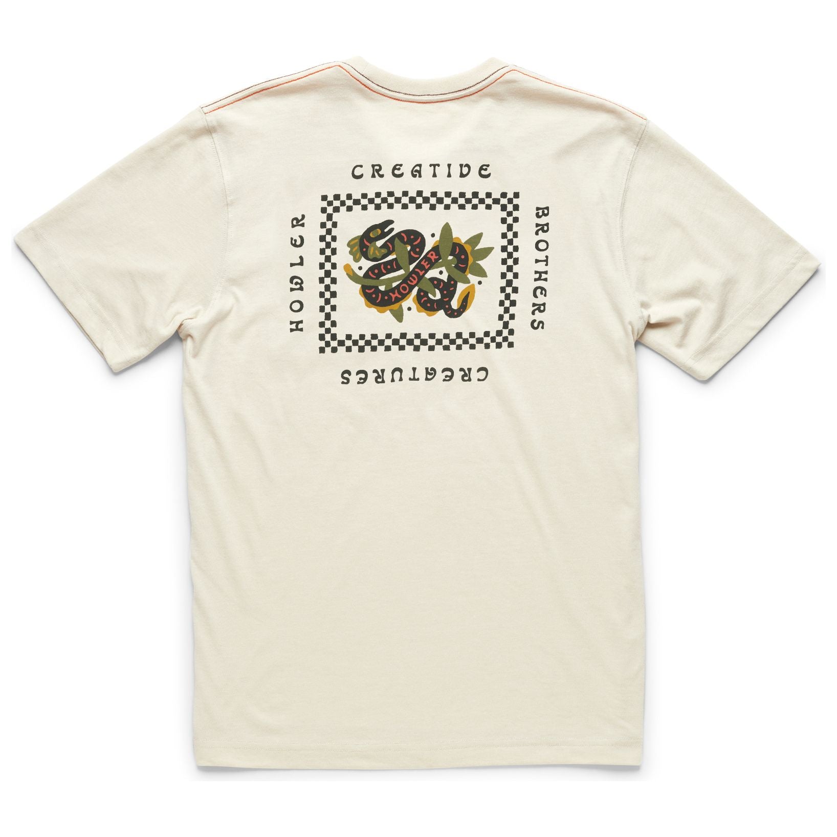 Howler Brothers Select Pocket T - Creative Creatures Eel : Sand Image 01