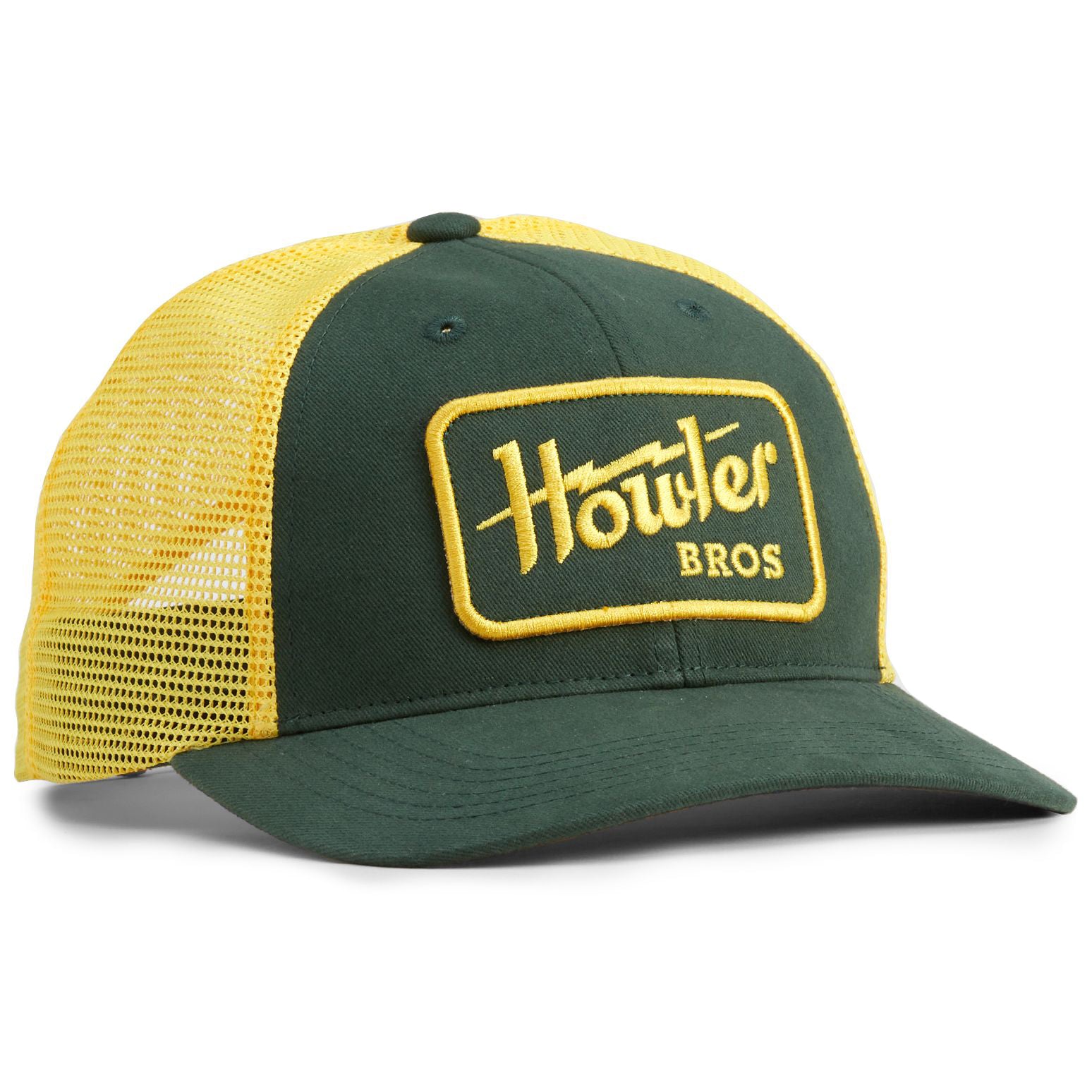 Howler Brothers Standard Hats: Howler Electric : Green Twill Image 01