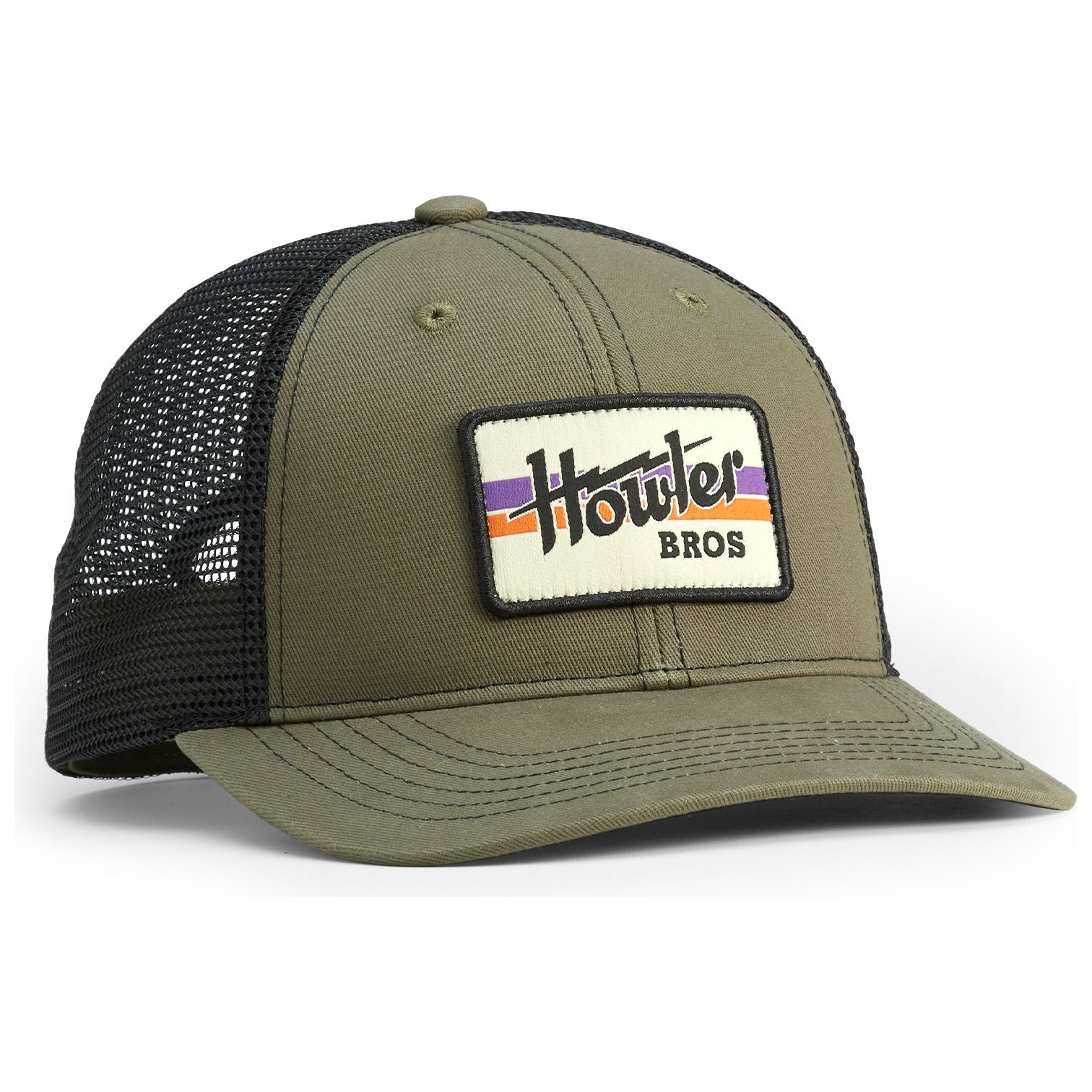 Howler Brothers Standard Hats: Howler Electric Stripe : Rifle Twill Image 01