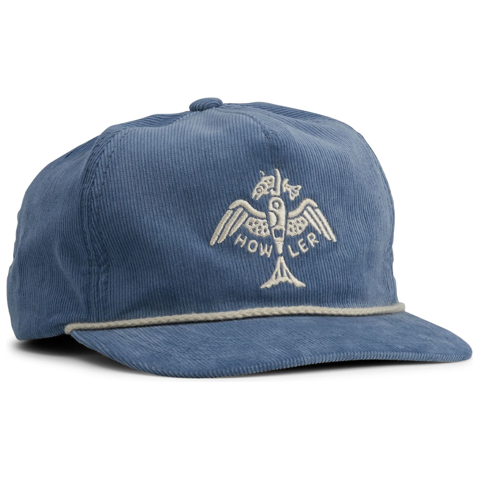 Howler Brothers Unstructured Snapback Hats: Fresh Catch : Wale Cord Image 01