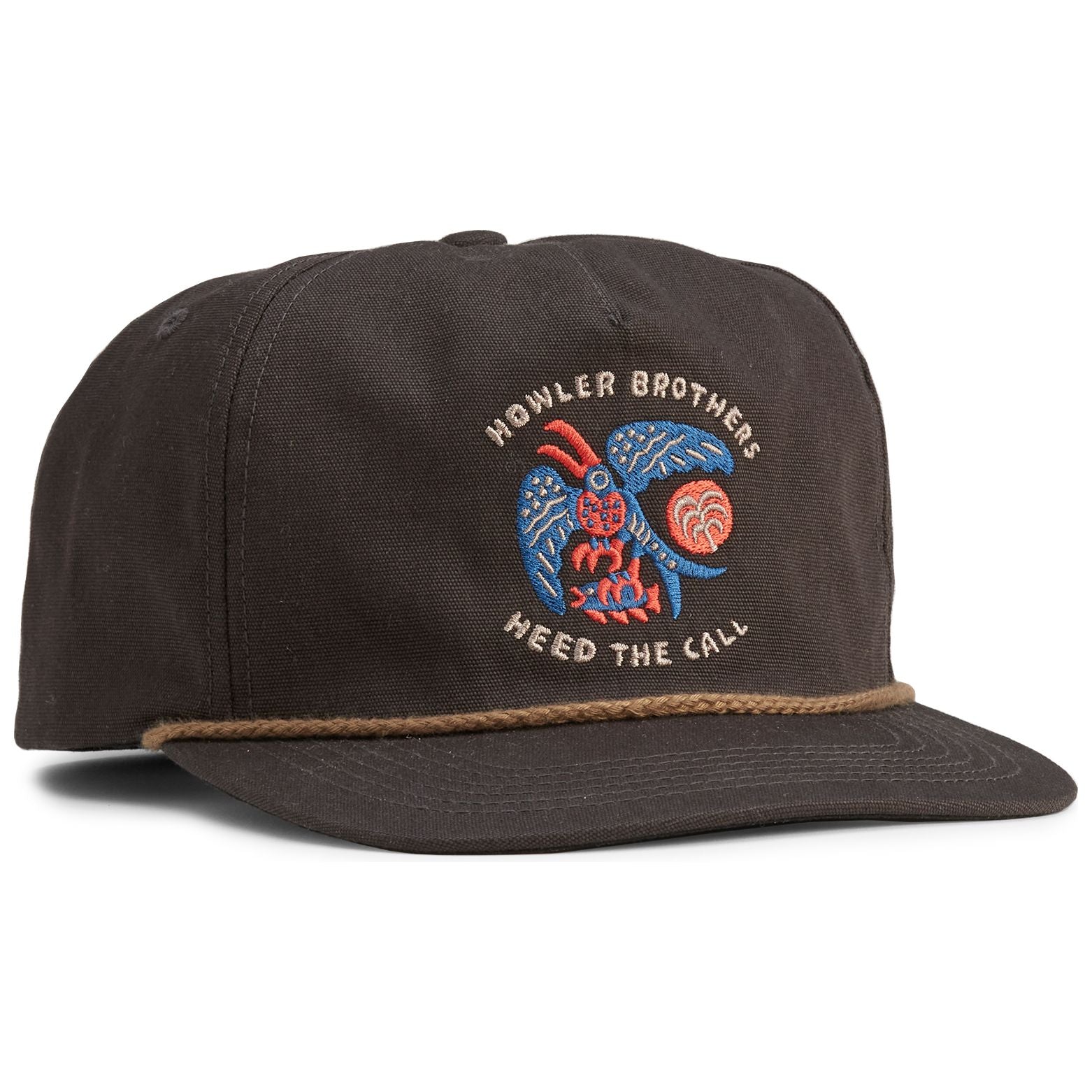 Howler Brothers Unstructured Snapback Hats: Frigate : Antique Black Image 01