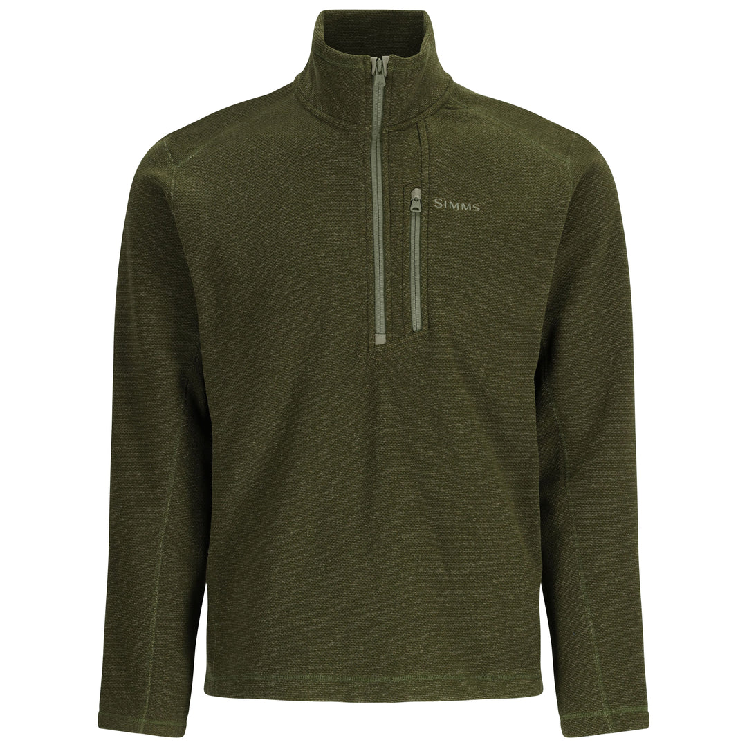 Simms Men's Rivershed-Half Zip Sale | Tailwaters Fly Fishing