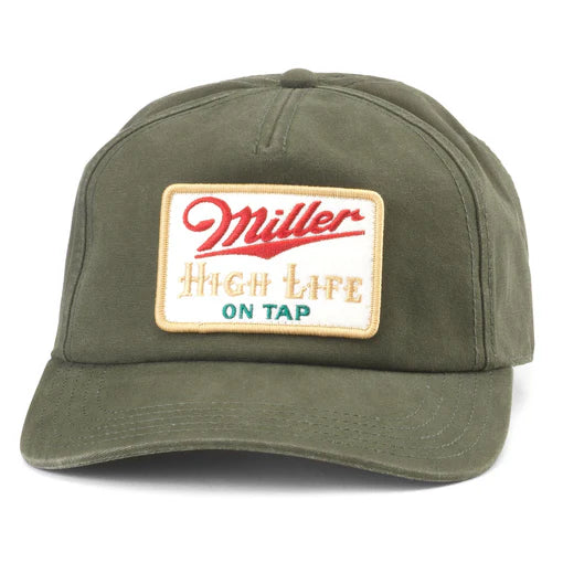 American Needle Canvas Roscoe Hat - Miller High Life, Center
