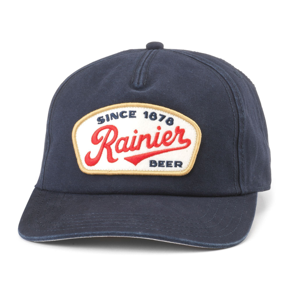 American Needle Canvas Roscoe Adjustable Hat - Rainier Beer, view 2