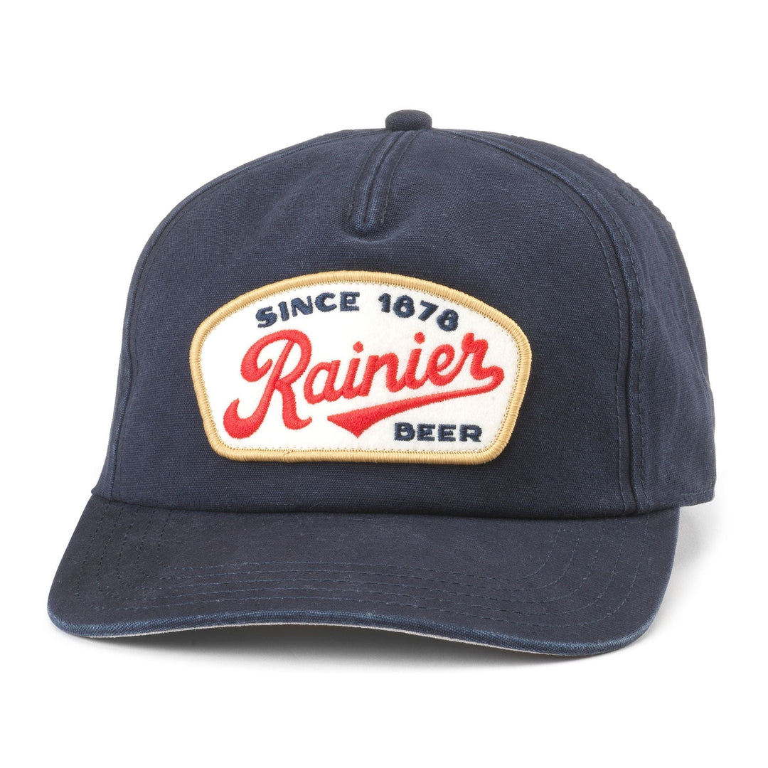American Needle Canvas Roscoe Adjustable Hat - Rainier Beer, view 2
