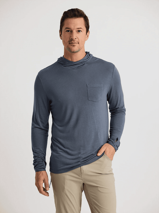 Free Fly Apparel Men's Bamboo Lightweight Hoody | Tailwaters Fly Fishing