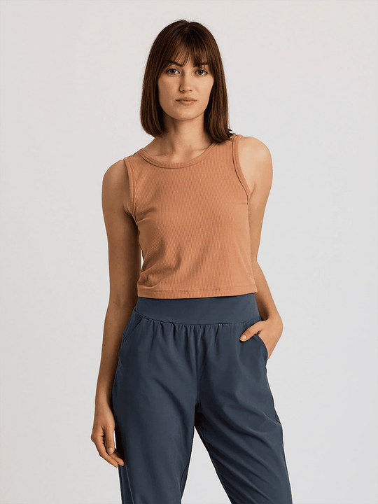 Free Fly Women's Ribbed Bamboo Tank | Tailwaters Fly Fishing