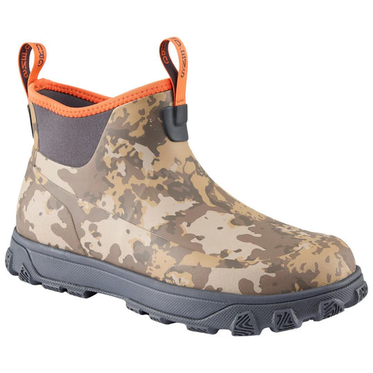Grundens Deviation 6 Inch Ankle Boot, Whiskey Camo