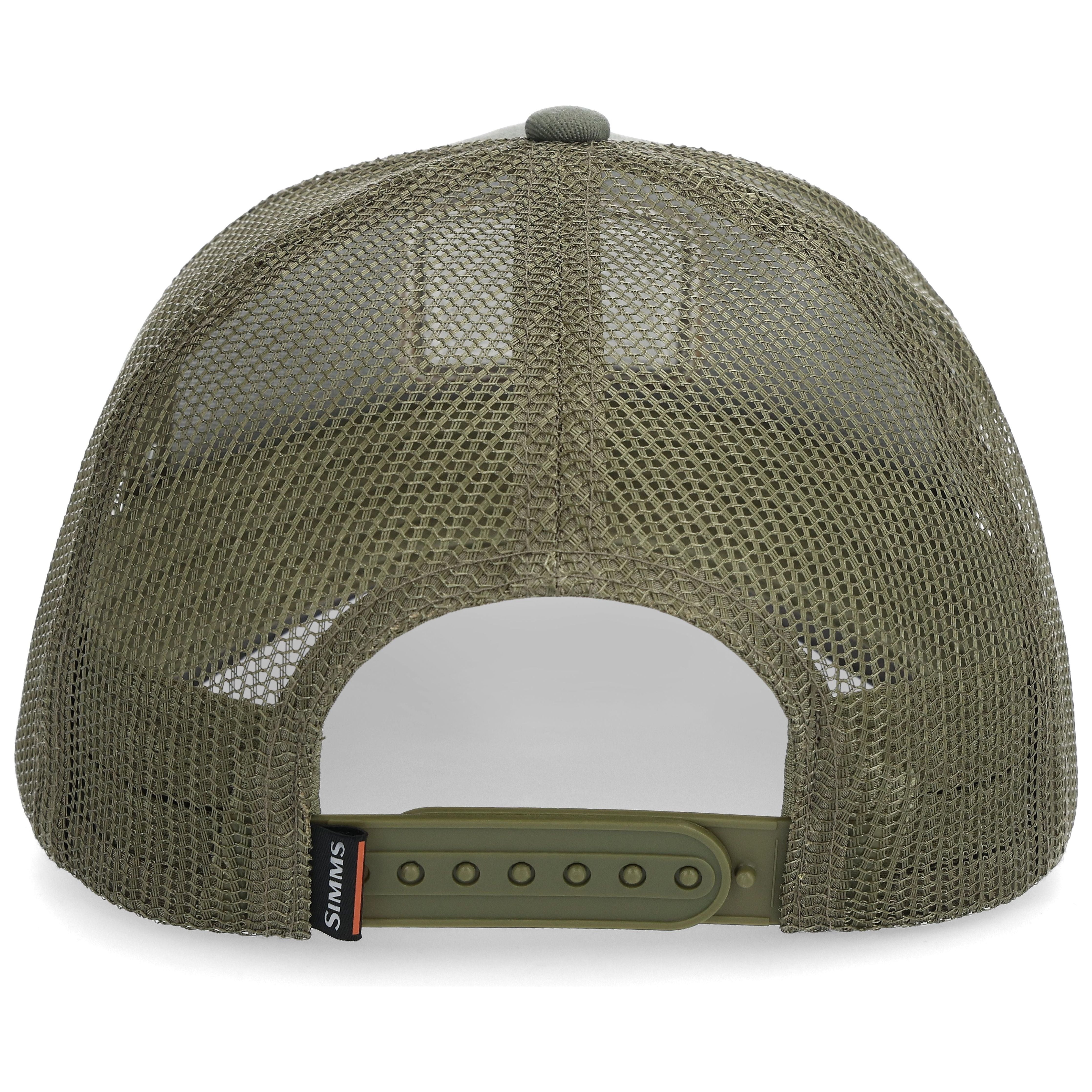 Simms Double Haul Icon Trucker Smokey Olive Image 03