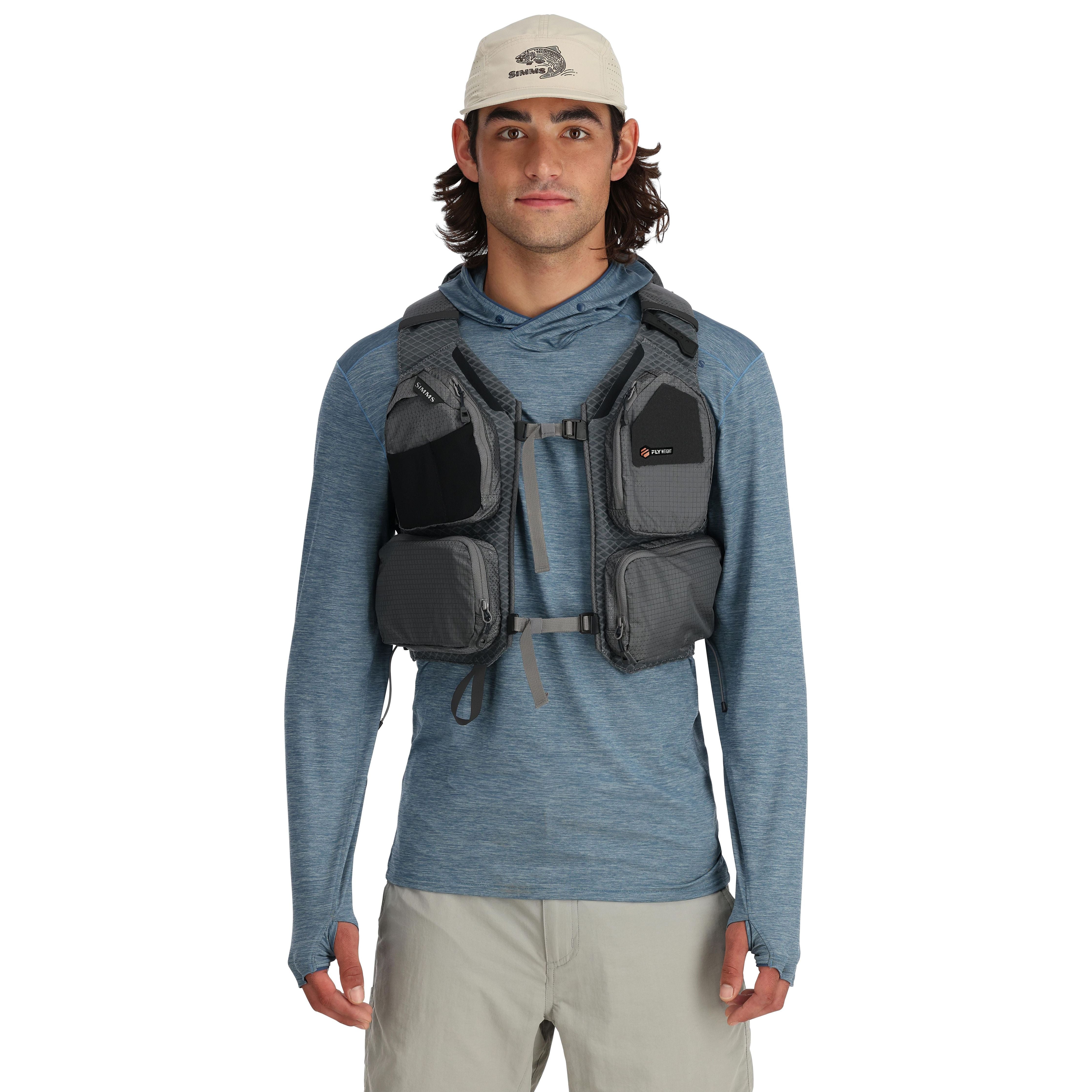 Simms Flyweight Vest Pack Smoke Image 04