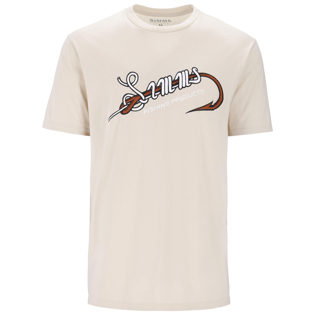 Simms Men's Hook & Loop T-Shirt Natural Image 01