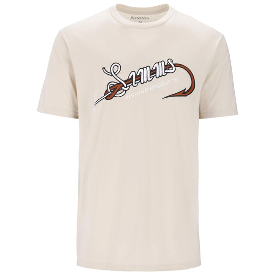 Simms Men's Hook & Loop T-Shirt Natural Image 01