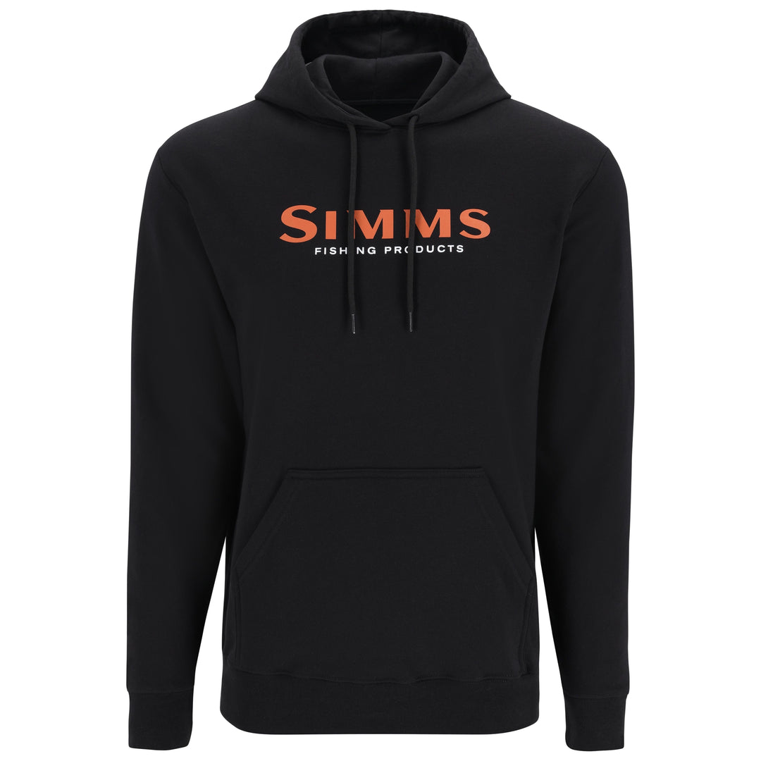 Simms Unisex Logo Hoody Black Image 01