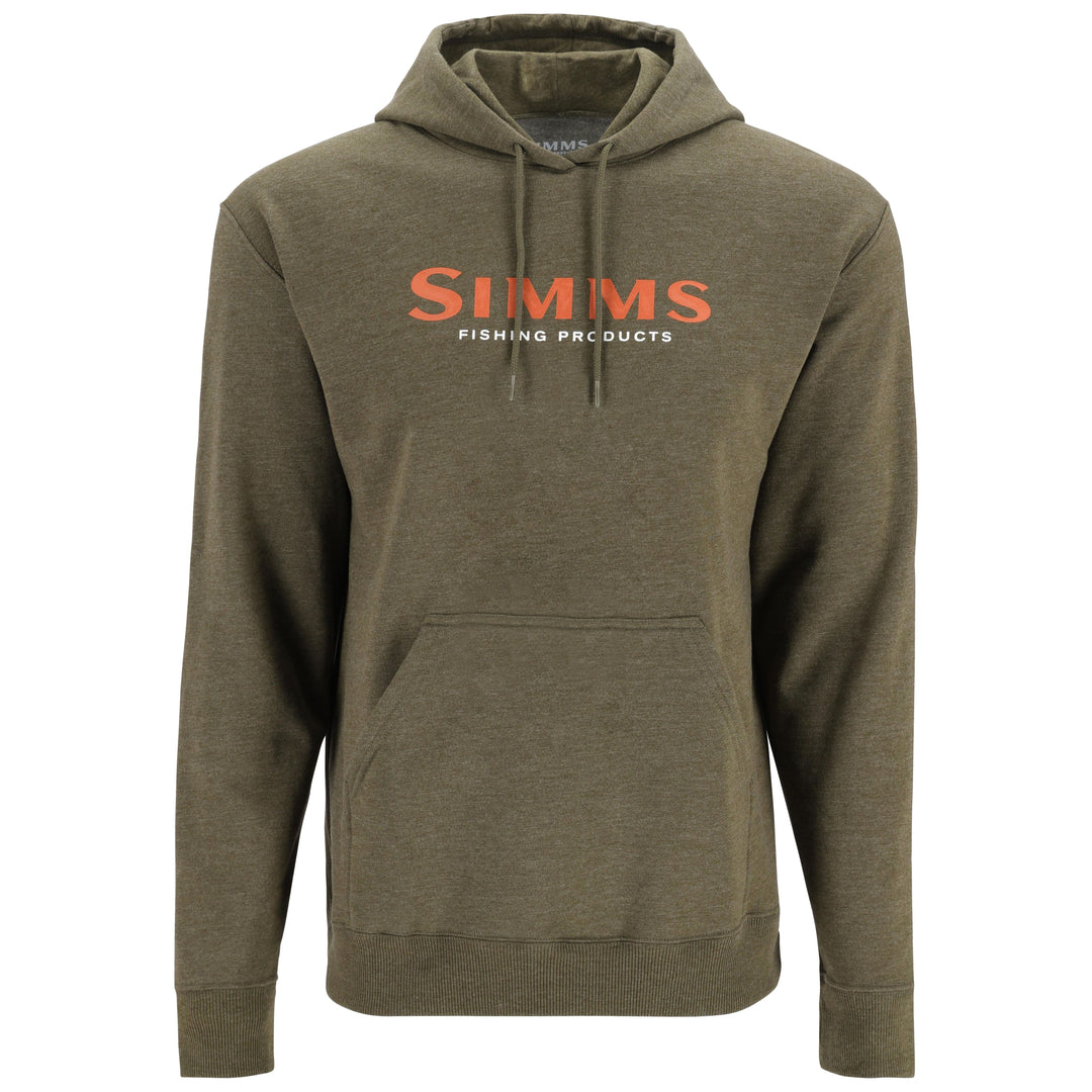 Simms Unisex Logo Hoody Military Heather Image 01