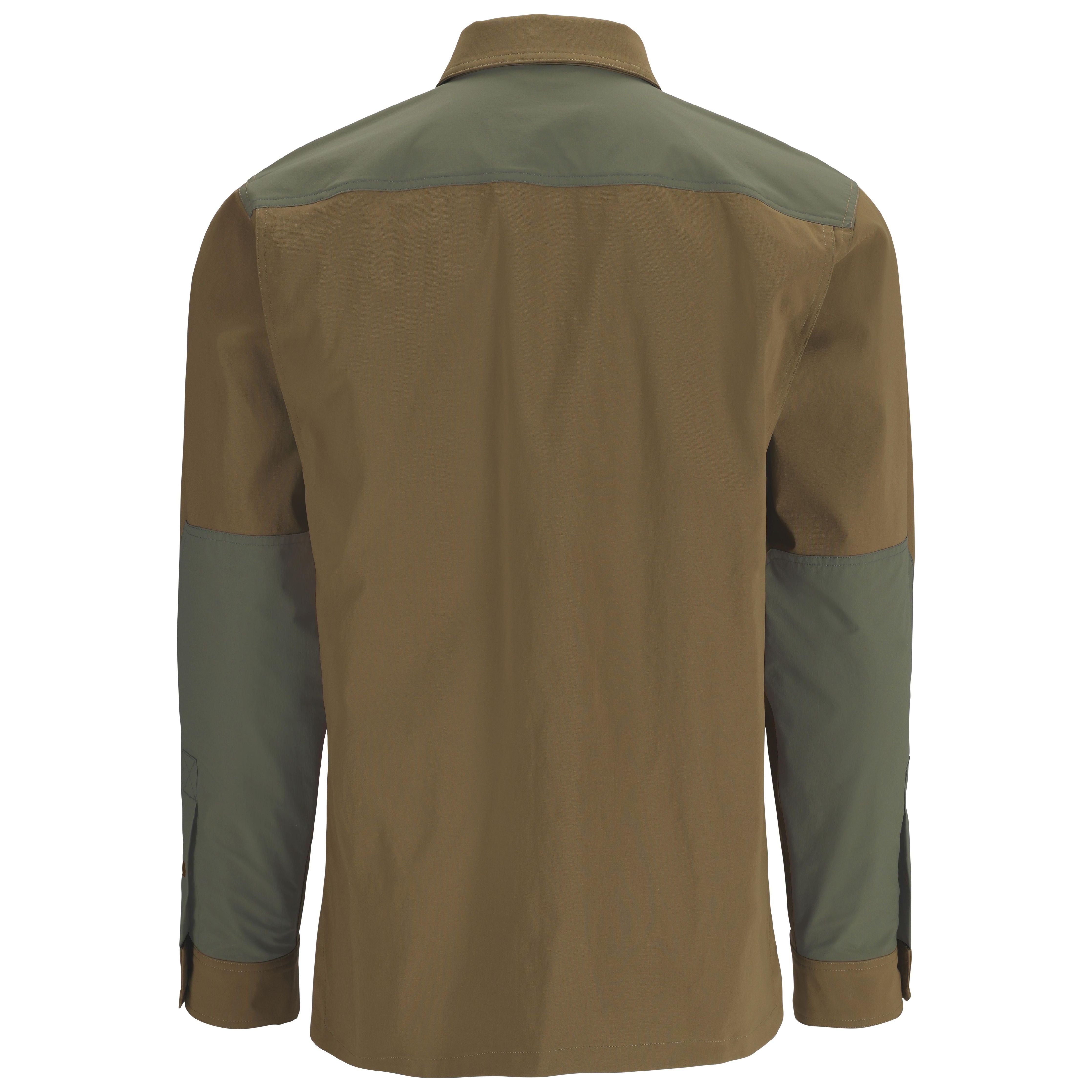 Simms Men's Confluence Shirt Driftwood / Loden Image 02