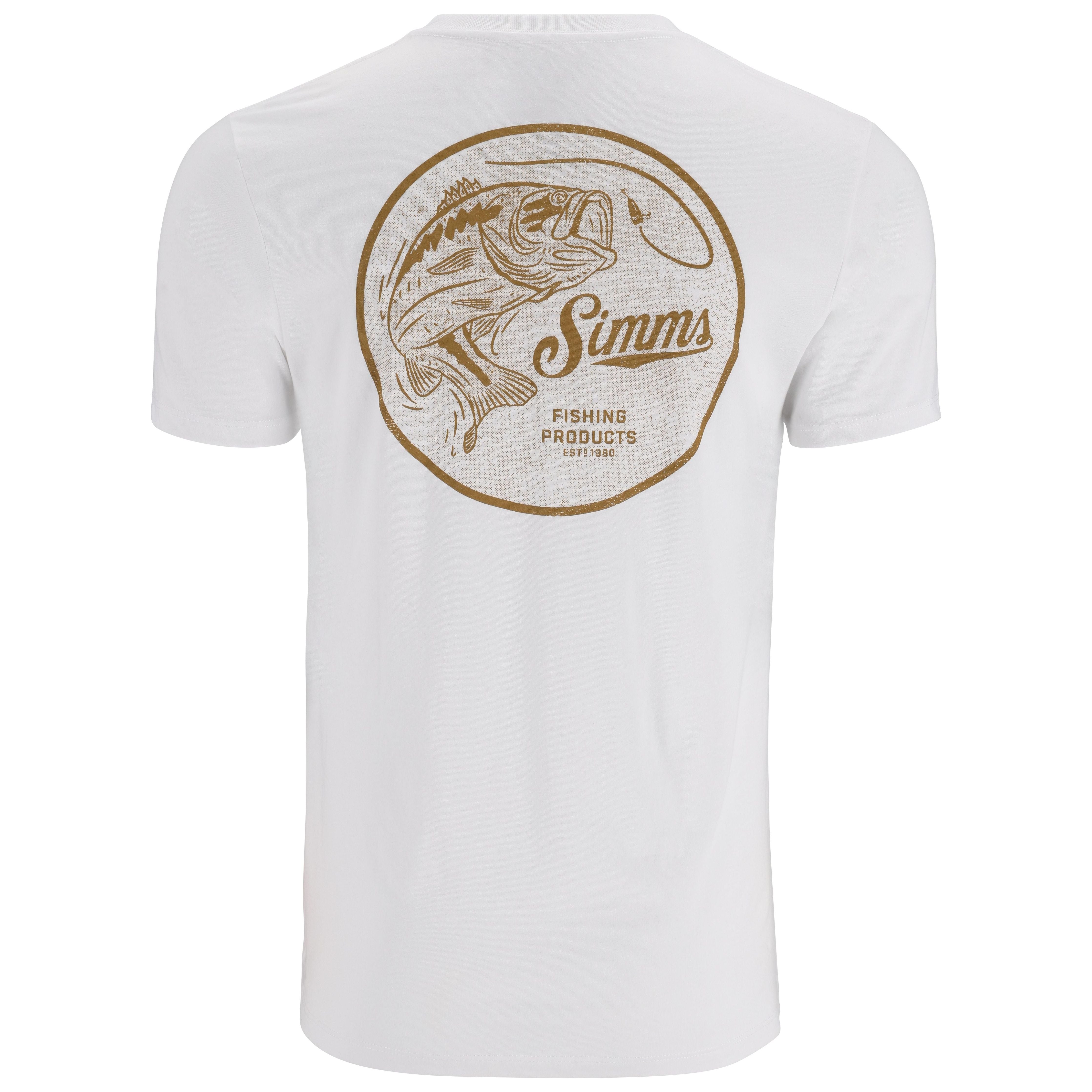 Simms Men's Nostalgic Bass T-Shirt Sale | Tailwaters Fly Fishing