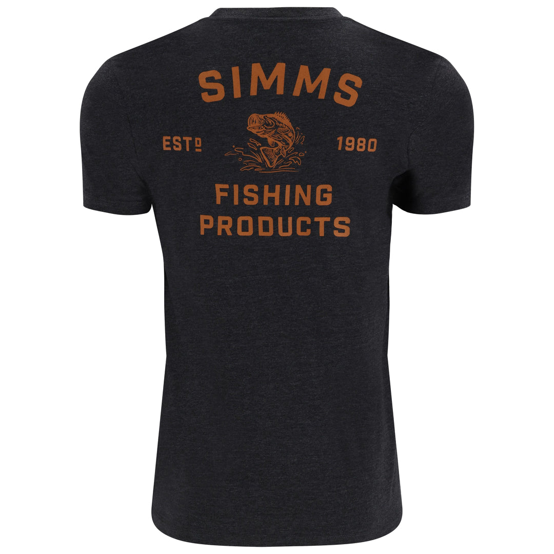 Simms Men's Stacked Bass T-Shirt Sale | Tailwaters Fly Fishing