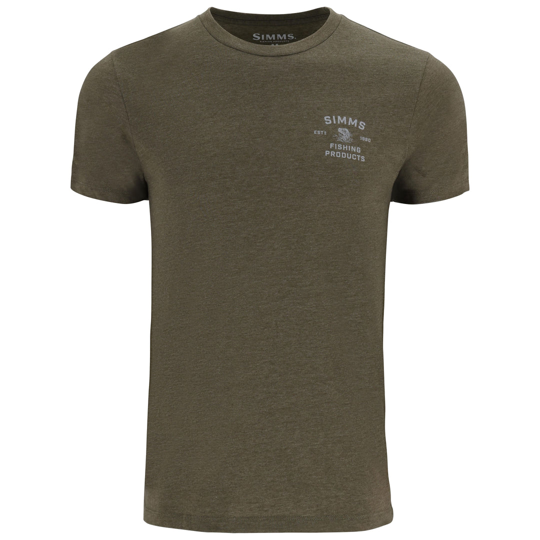 Simms Men's Stacked Bass T-Shirt Sale | Tailwaters Fly Fishing