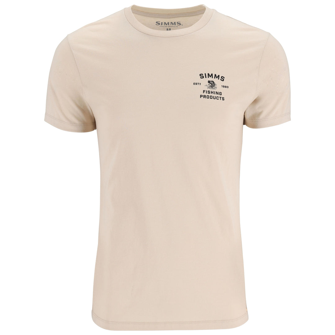 Simms Men's Stacked Bass T-Shirt Sale | Tailwaters Fly Fishing
