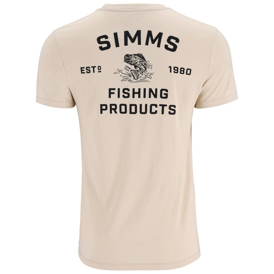 Simms Men's Stacked Bass T-Shirt Sale | Tailwaters Fly Fishing