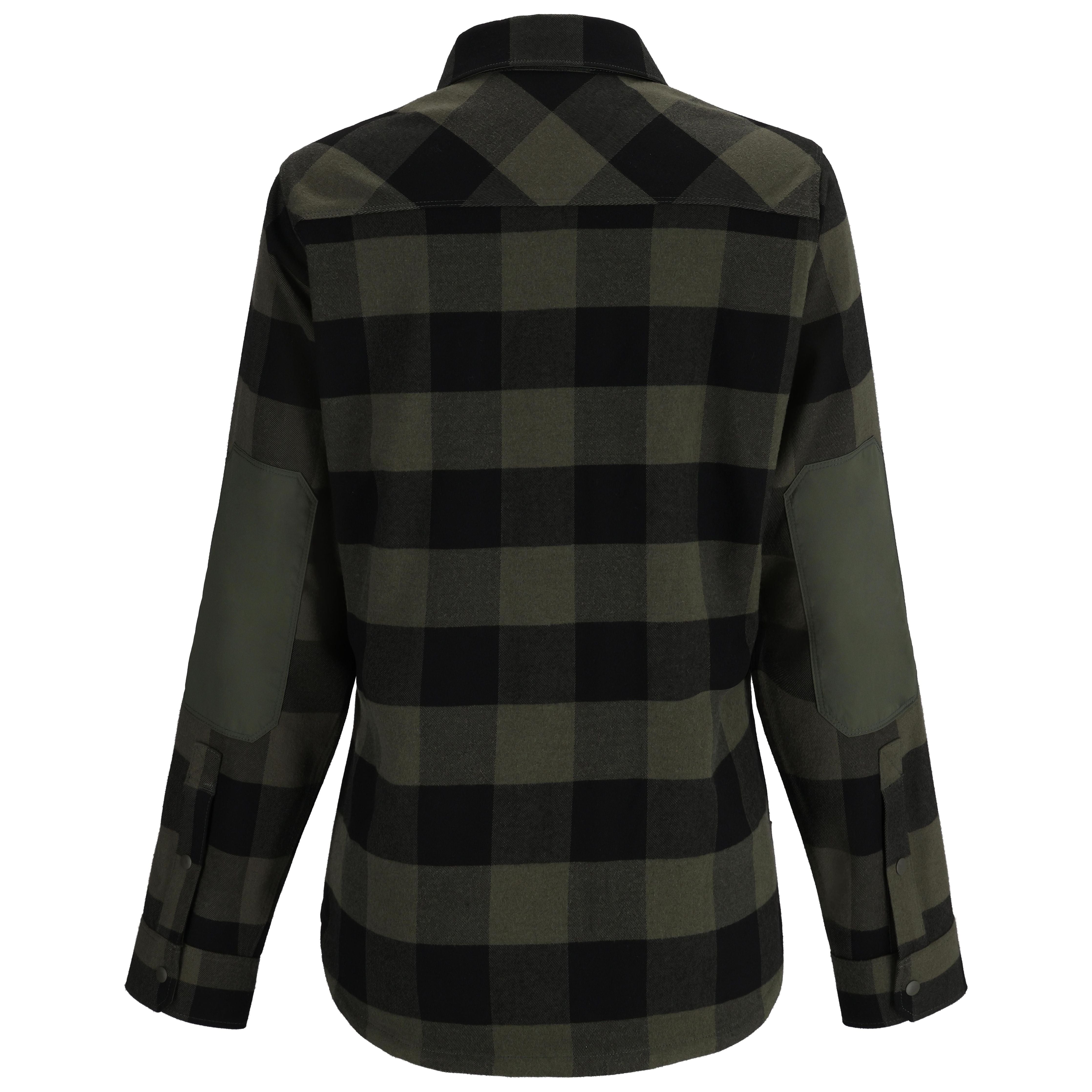 Simms Women's Guide Flannel Loden Buffalo Check Image 02