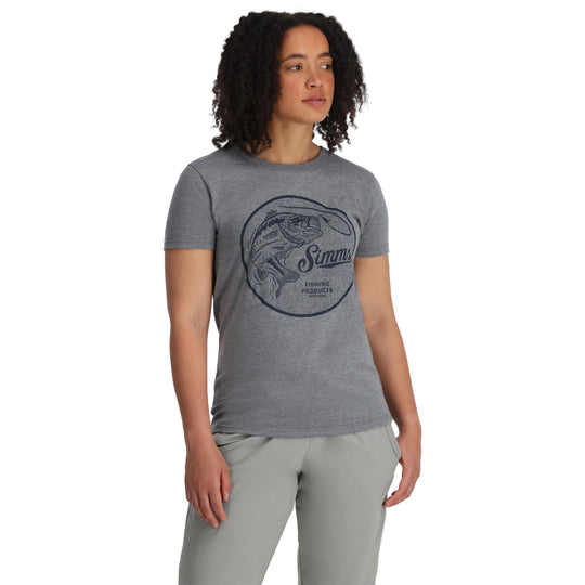 Simms Women's Nostalgic Bass T-Shirt Sale | Tailwaters Fly Fishing