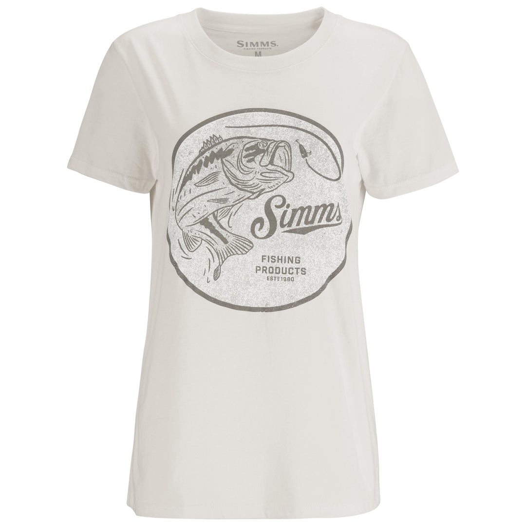 Simms Women's Nostalgic Bass T-Shirt Sale | Tailwaters Fly Fishing