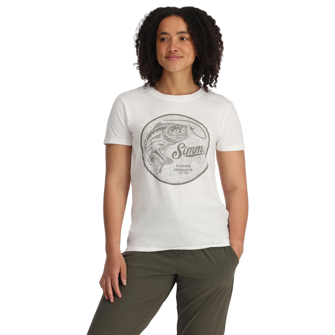 Simms Women's Nostalgic Bass T-Shirt Sale | Tailwaters Fly Fishing