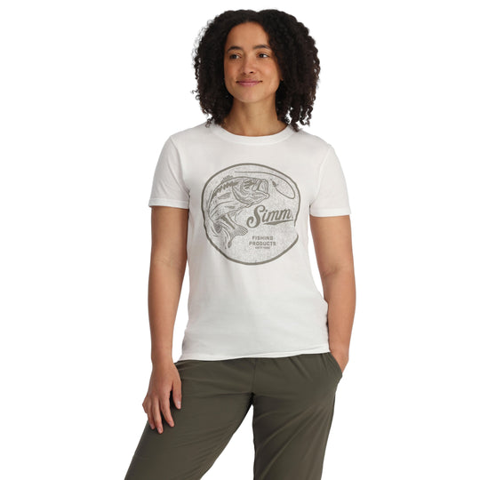 Simms Women's Nostalgic Bass T-Shirt Sale | Tailwaters Fly Fishing