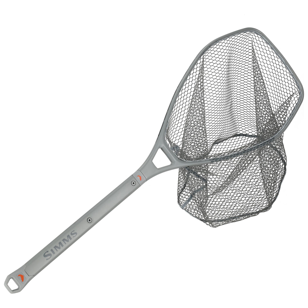 Simms Daymaker Boat Net - Short Handle Pewter Image 01