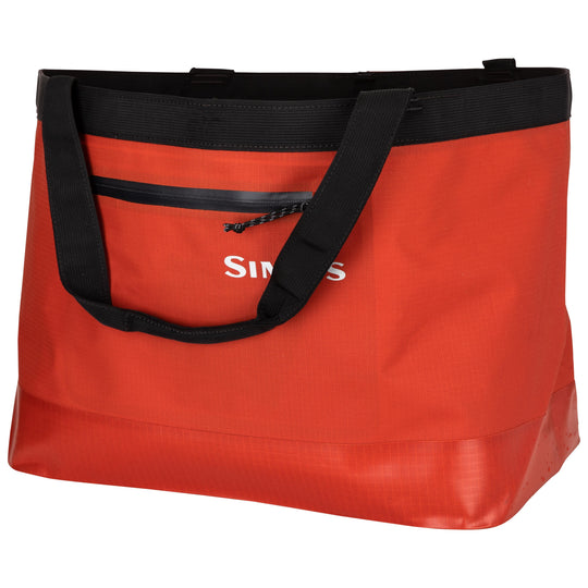Simms Dry Creek Simple Tote - 50L Simms Orange Image 01