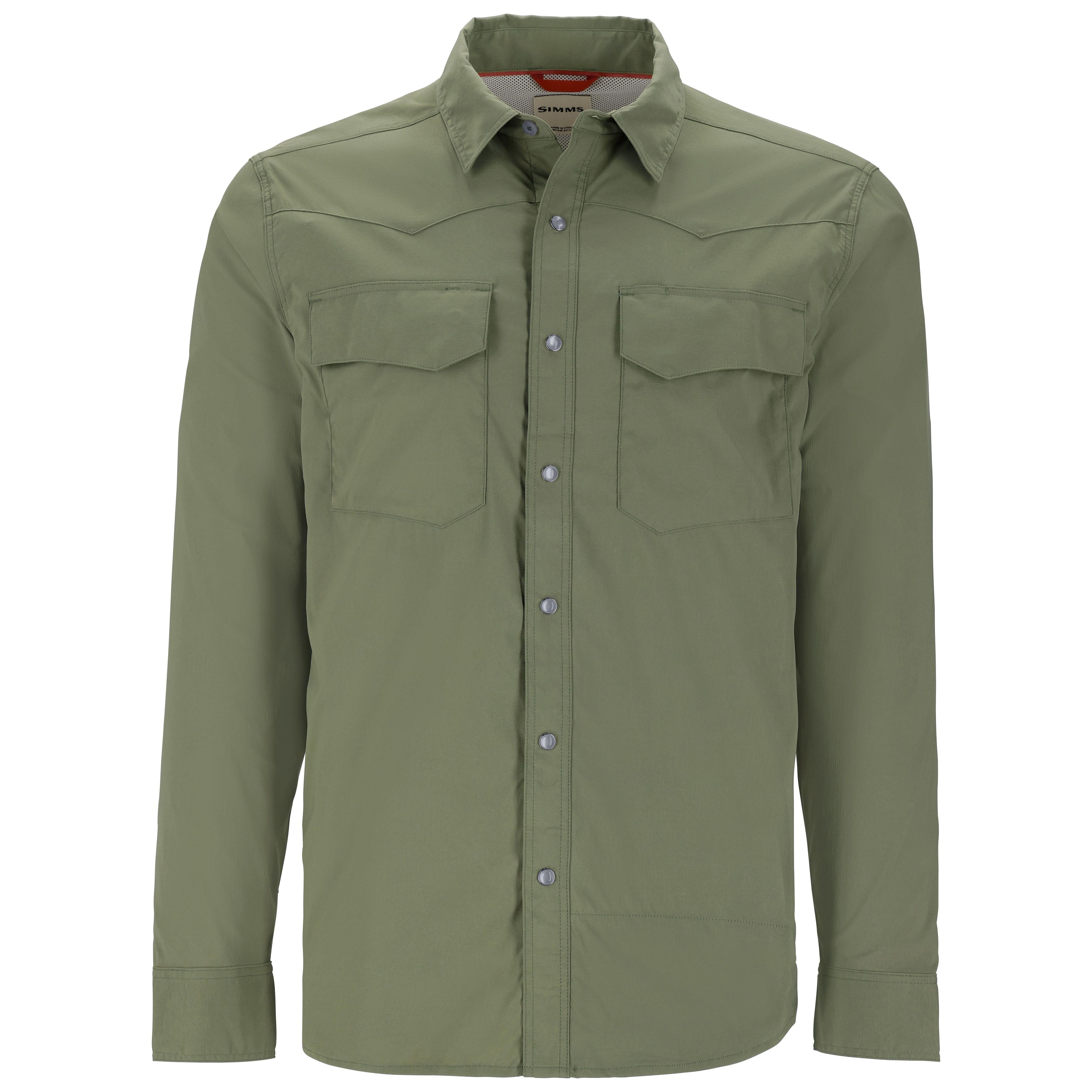 Simms Men's Big Sky Tech LS Shirt Sale | Tailwaters Fly Fishing