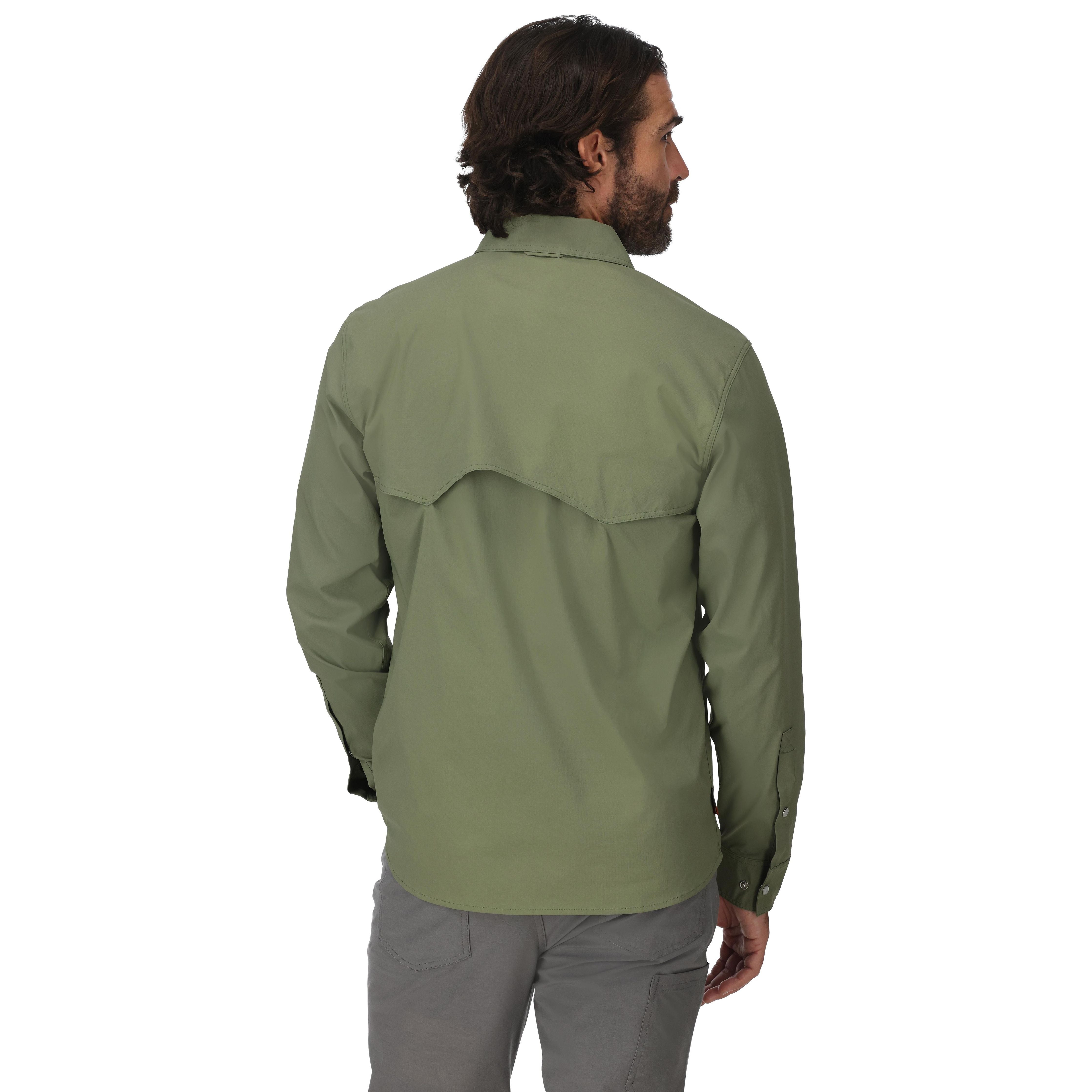 Simms Men's Big Sky Tech LS Shirt Sale | Tailwaters Fly Fishing