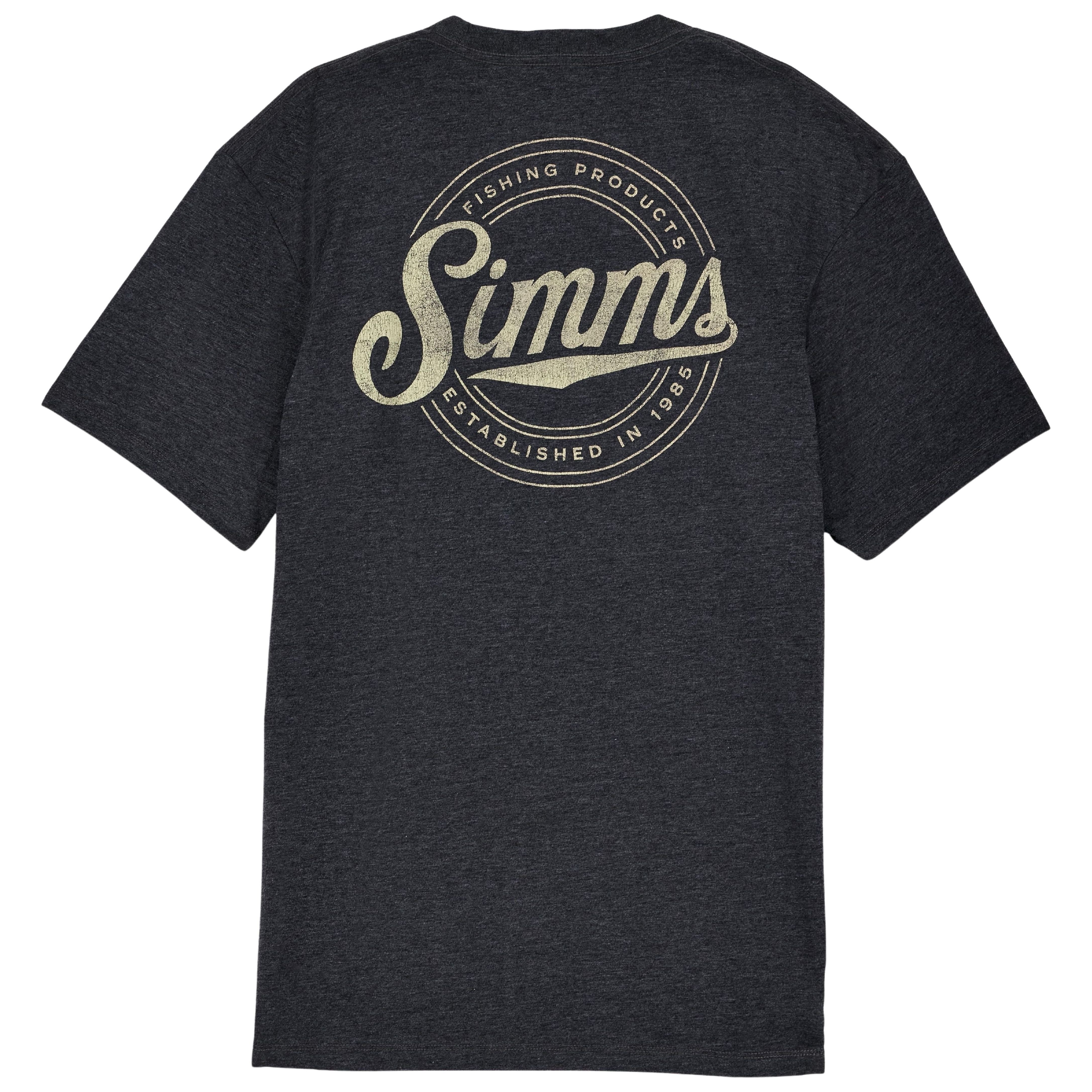 Simms Men's Circle Lockup T-Shirt | Tailwaters Fly Fishing
