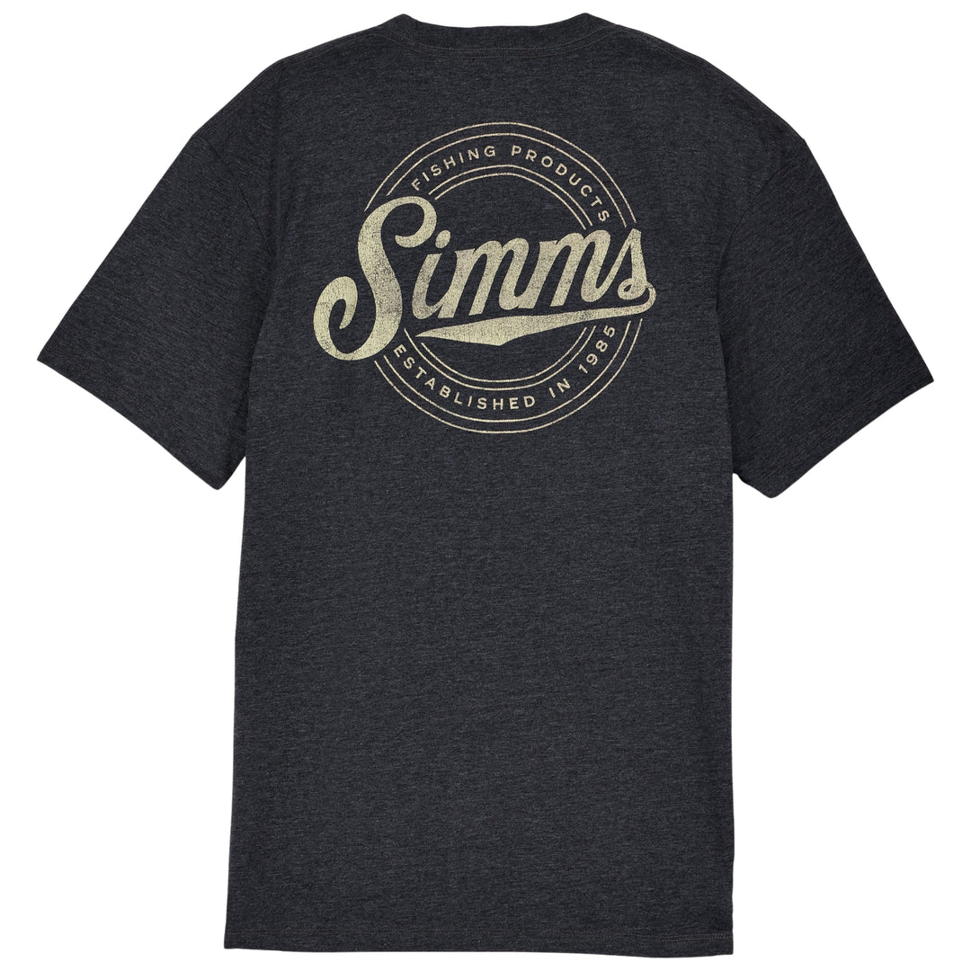 Simms Men's Circle Lockup T-Shirt | Tailwaters Fly Fishing