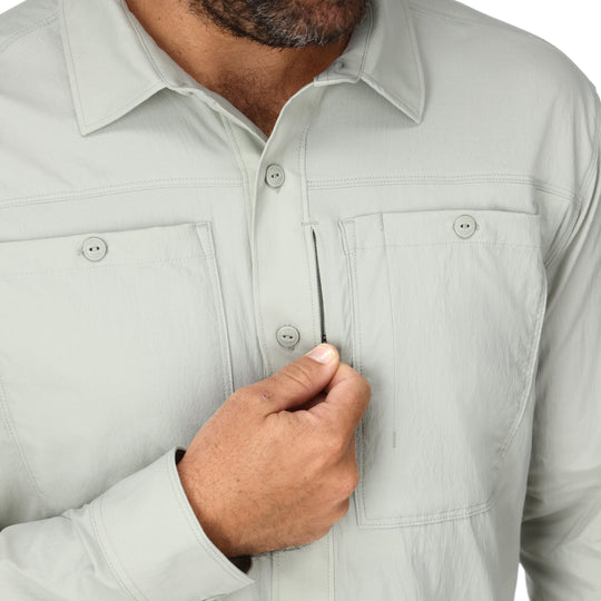Simms Men's Flyover Shirt ASpen Image 04