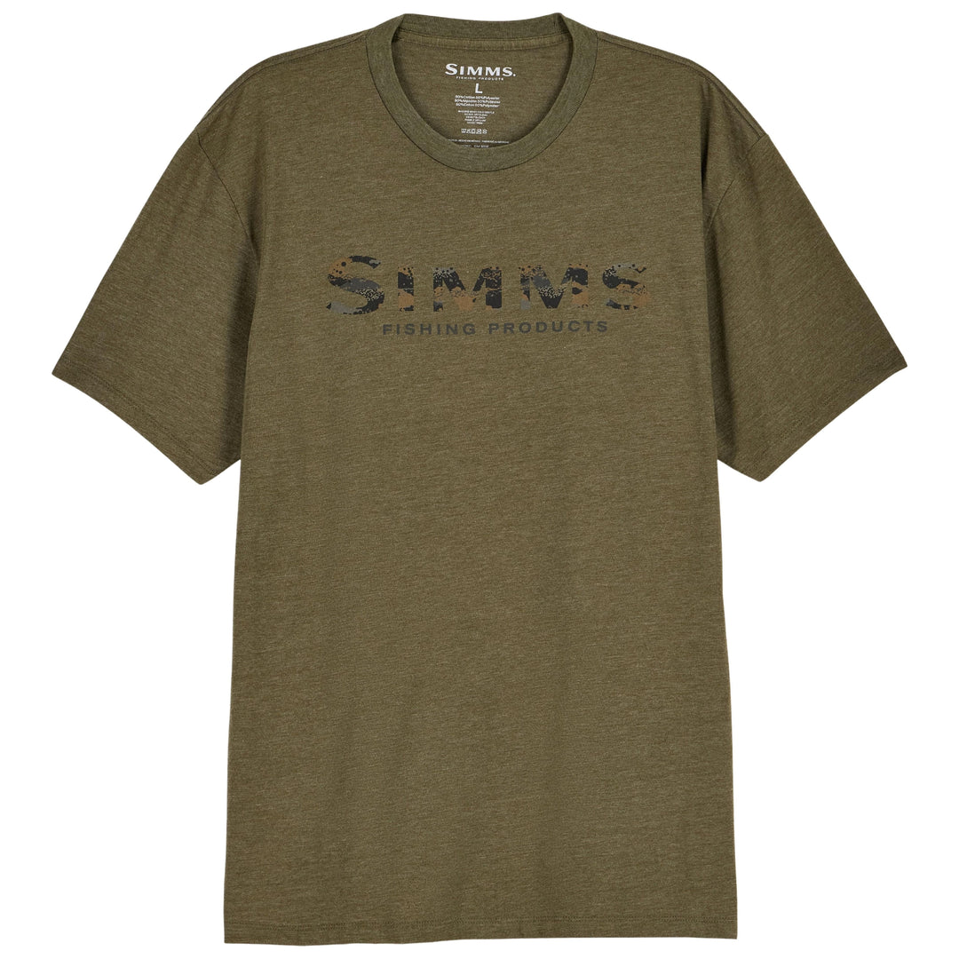 Simms Men's Shroud Fill Logo T-Shirt | Tailwaters Fly Fishing