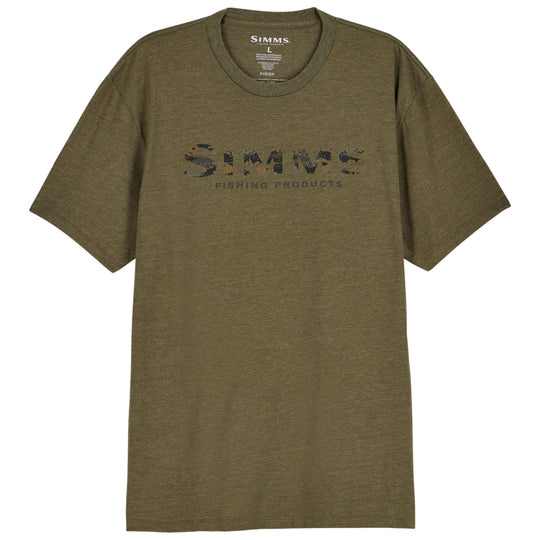 Simms Men's Shroud Fill Logo T-Shirt | Tailwaters Fly Fishing