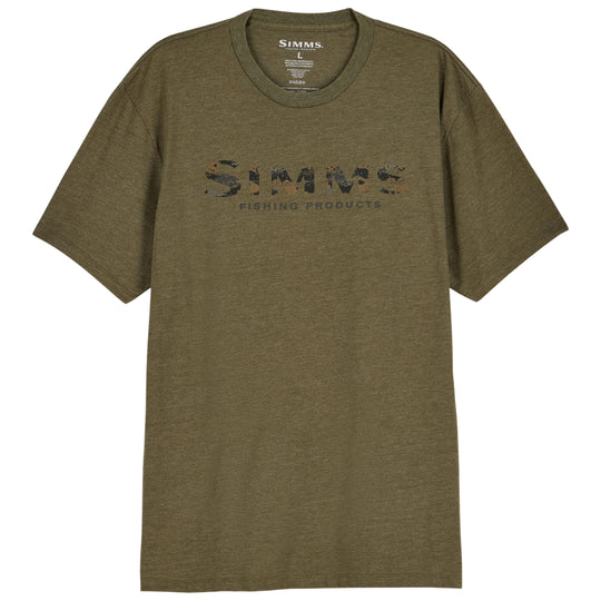 Simms Men's Shroud Fill Logo T-Shirt | Tailwaters Fly Fishing