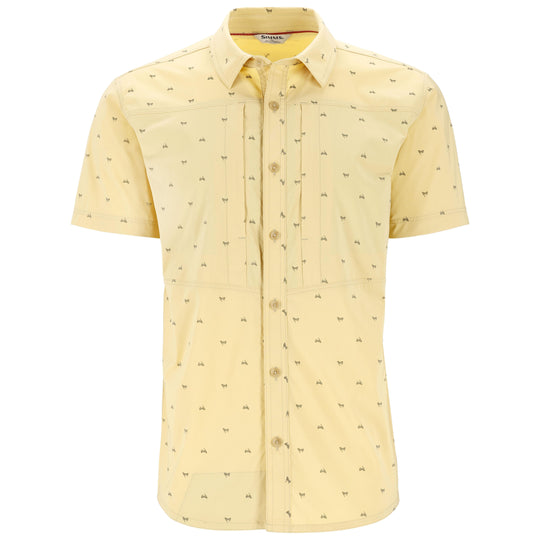 Simms Men's Stone Cold SS Shirt Fishtail Sandbar Image 01