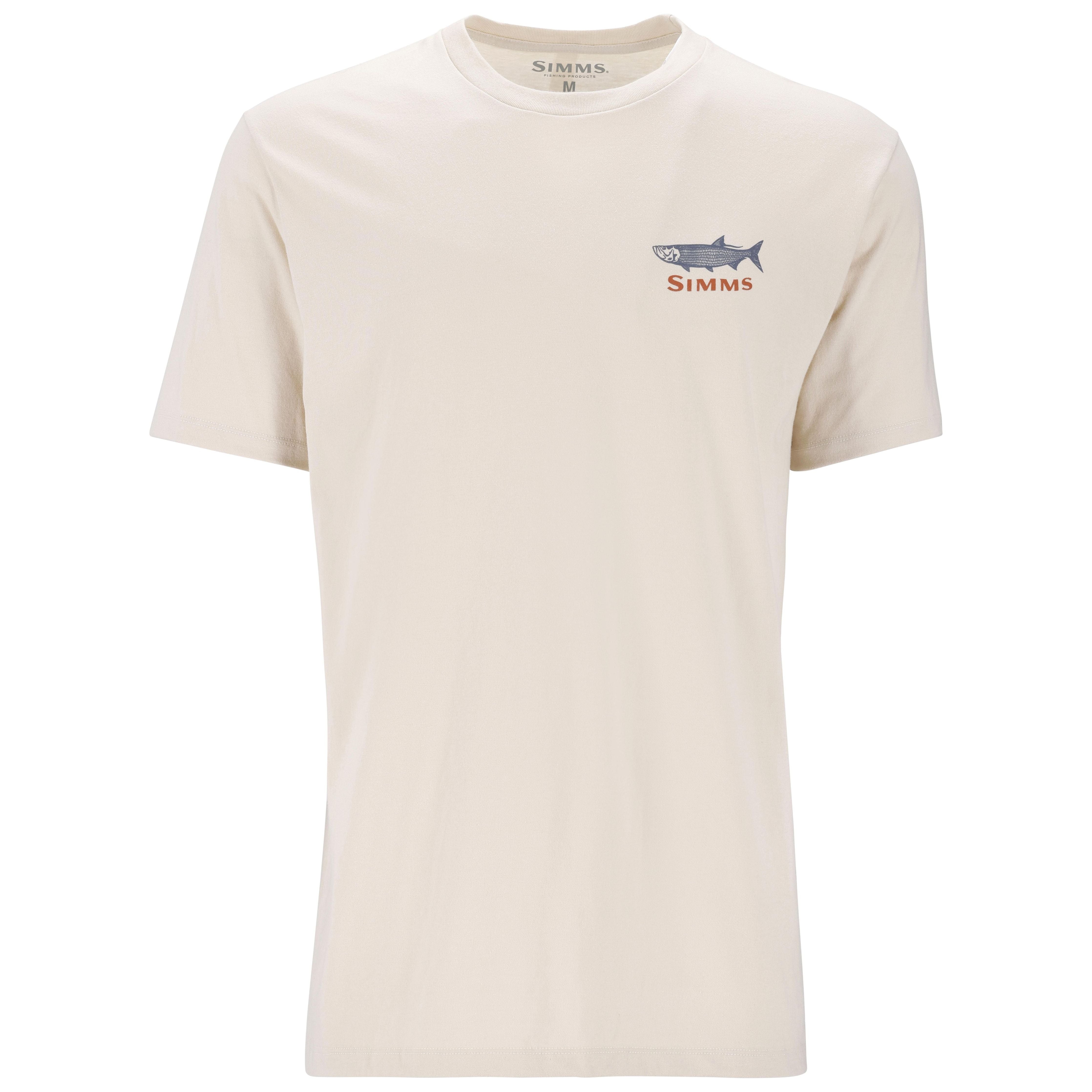 Simms Men's Tarponwear T-Shirt Natural Image 02