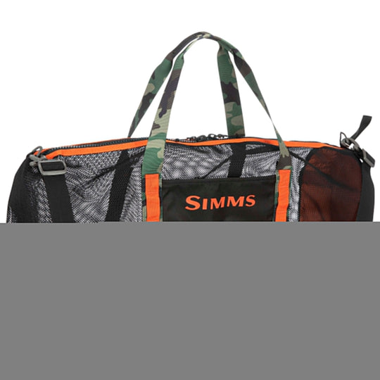 Simms Challenger Mesh Duffel 60L Black Image 03