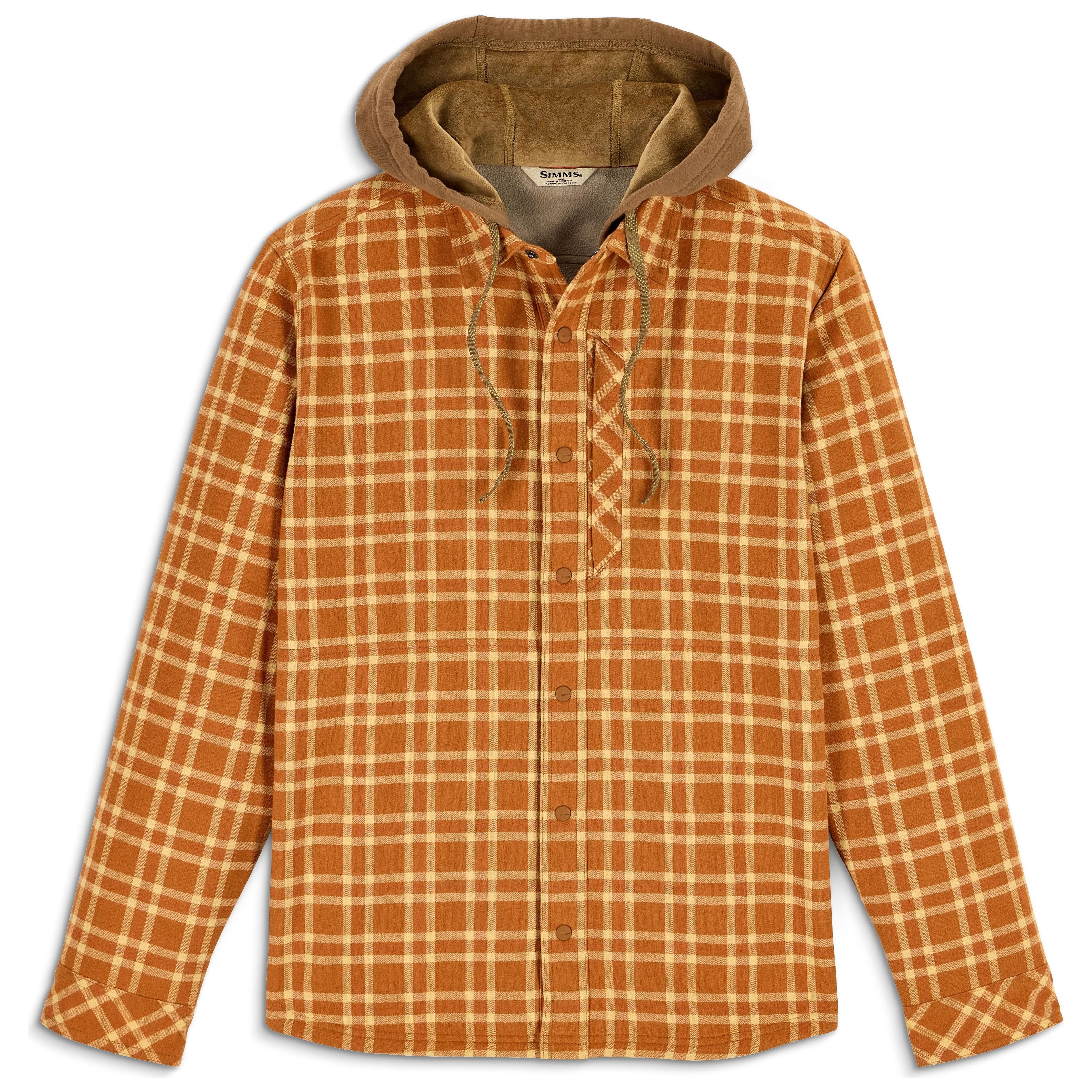 Simms Men's Coldweather Hooded Shacket | Tailwaters Fly Fishing