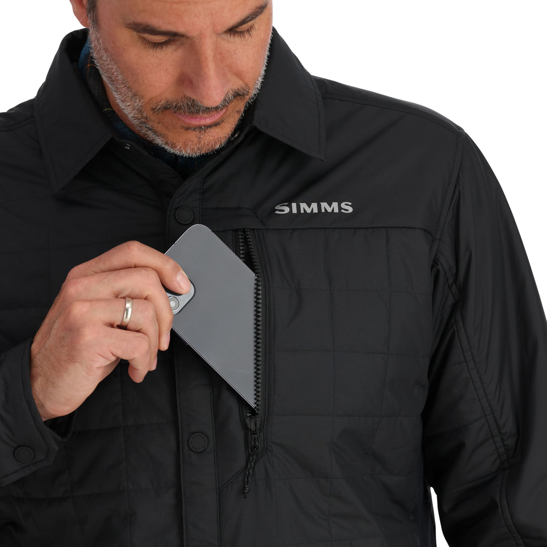 Simms Men's Fall Run Hybrid Shacket | Tailwaters Fly Fishing