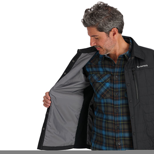 Simms Men's Fall Run Hybrid Shacket | Tailwaters Fly Fishing